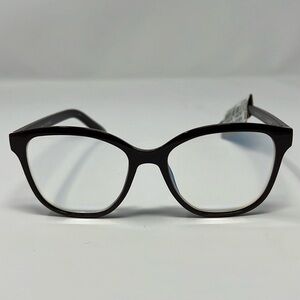 The Book Club Spittle Swim Red Cherry +2.5 Blue Light Reading Glasses | Preowned